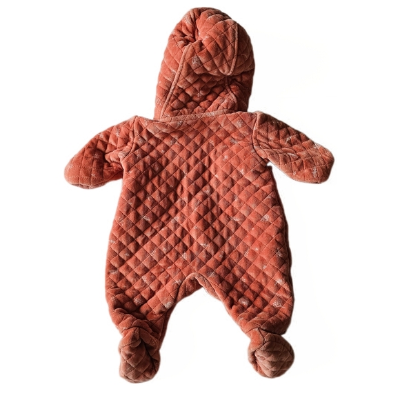 Nordstrom Baby Print Bunting In Pink Desert Dottie Newborn - Picture 10 of 13